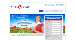 Desktop Screenshot of med4home.com